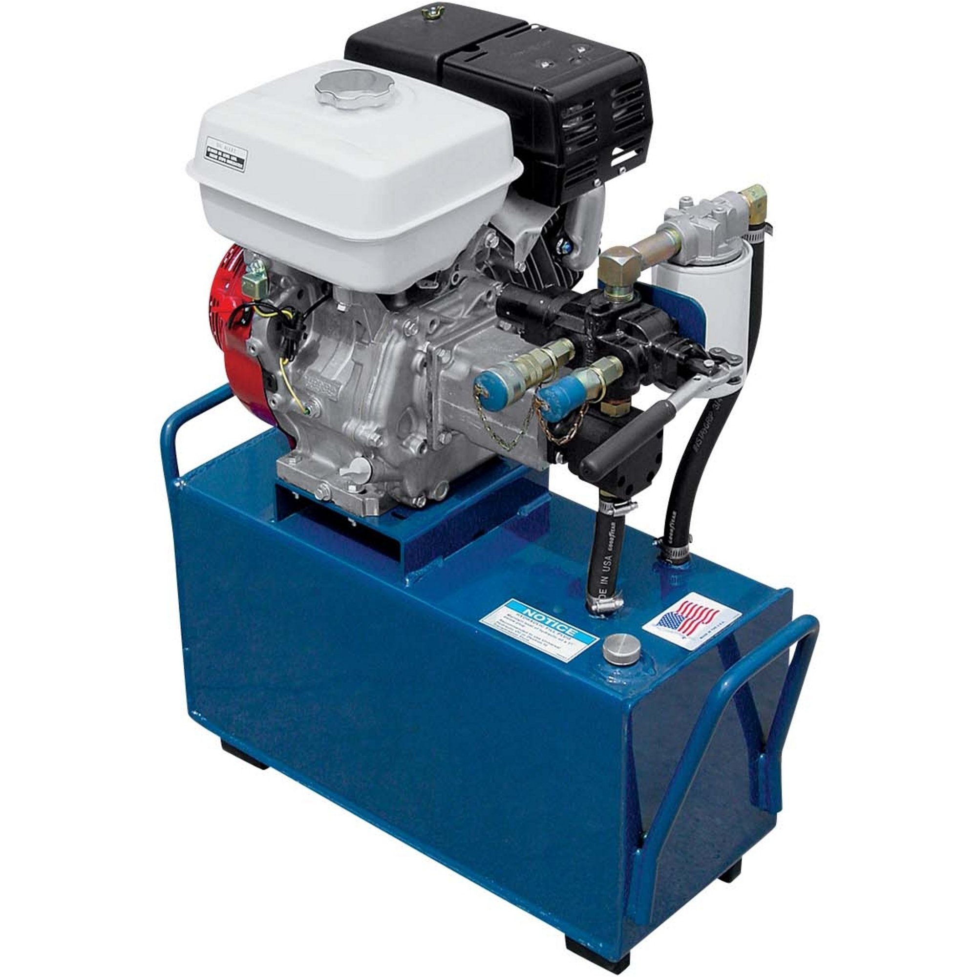 Hydra-Buddy XL Portable Hydraulic Power Pack — 9 HP Honda GX Engine